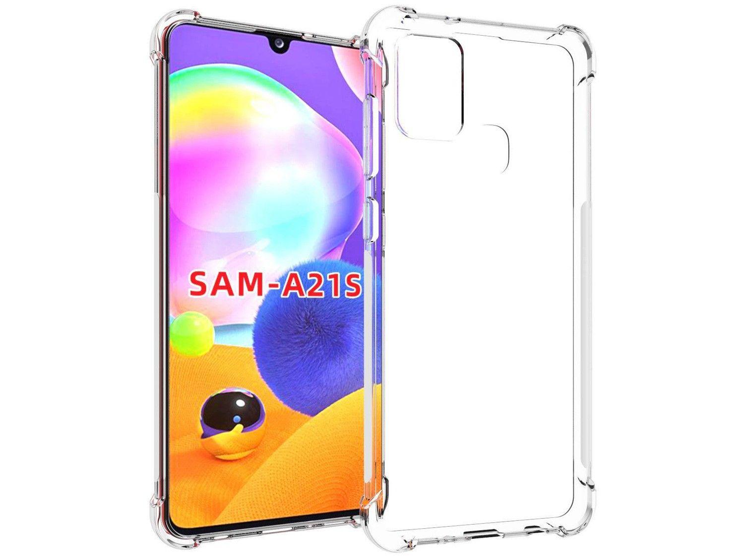 Capa de Celular para A21S Plástico Anti-Impacto