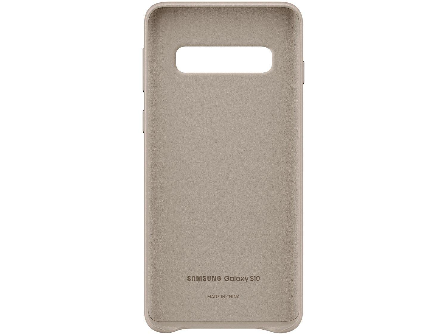 Capa de Celular para S10 de Couro Samsung