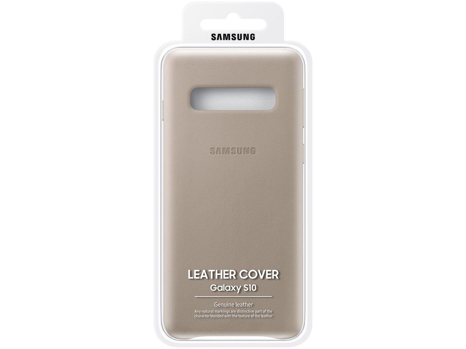 Capa de Celular para S10 de Couro Samsung