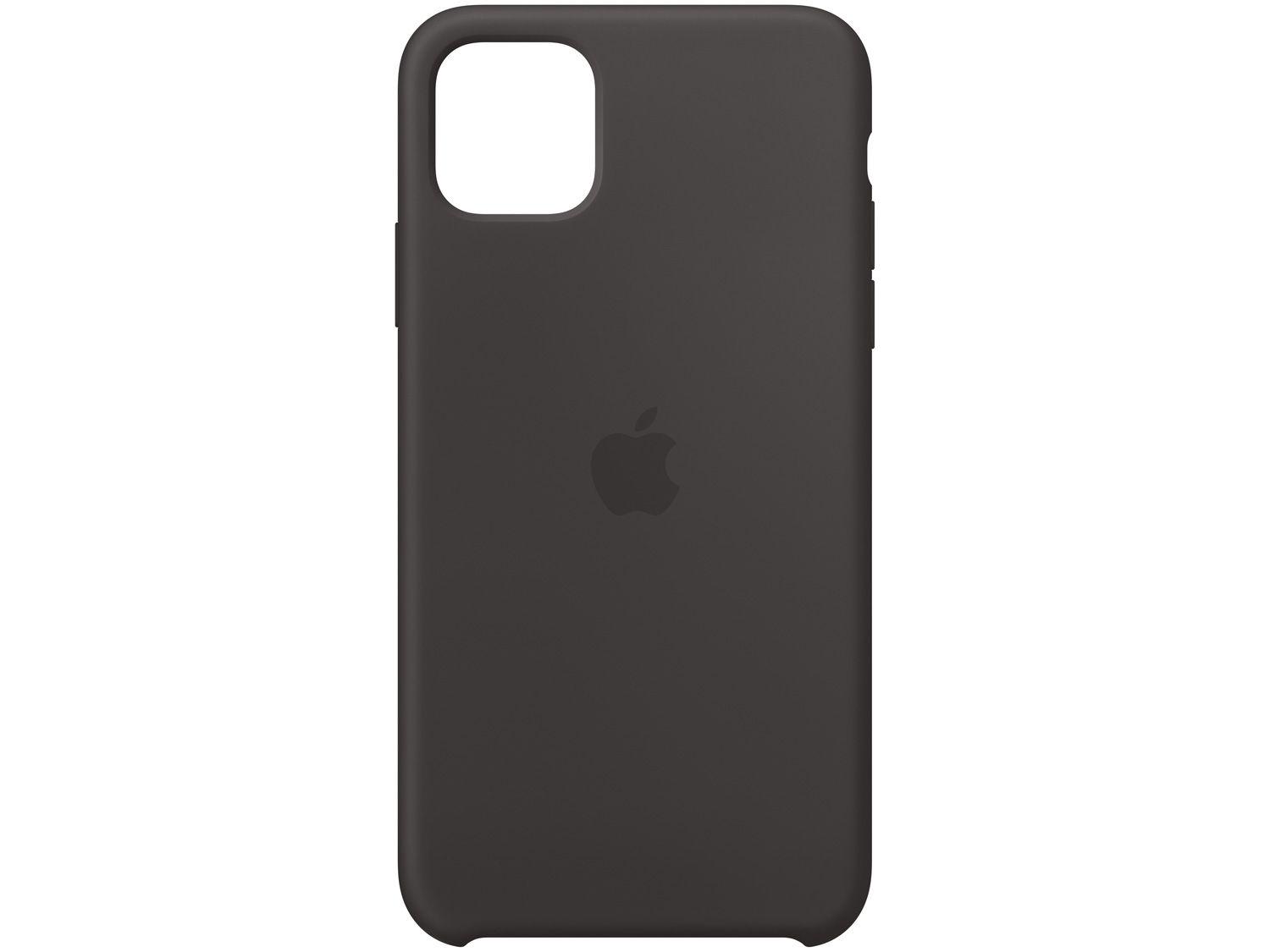 Capa de Silicone Preta para iPhone 11 Pro Max - Original - Capinha de ...