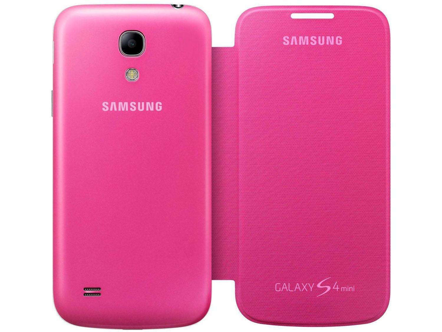 Capa Flip Cover para Galaxy S4 Mini