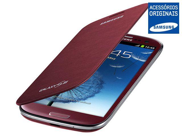 Capa Flip p/ Galaxy SIII