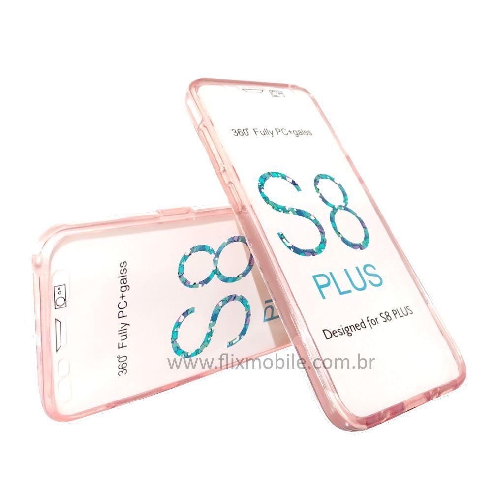 Capa Capinha Case Frente E Verso 360 Galaxy S6 S7 S8 S9 S10 J5 J7 J4 J6 J8  A10 A20 A30 A50 M10 M20 M30 Plus Prime Pro em Promoção | Ofertas