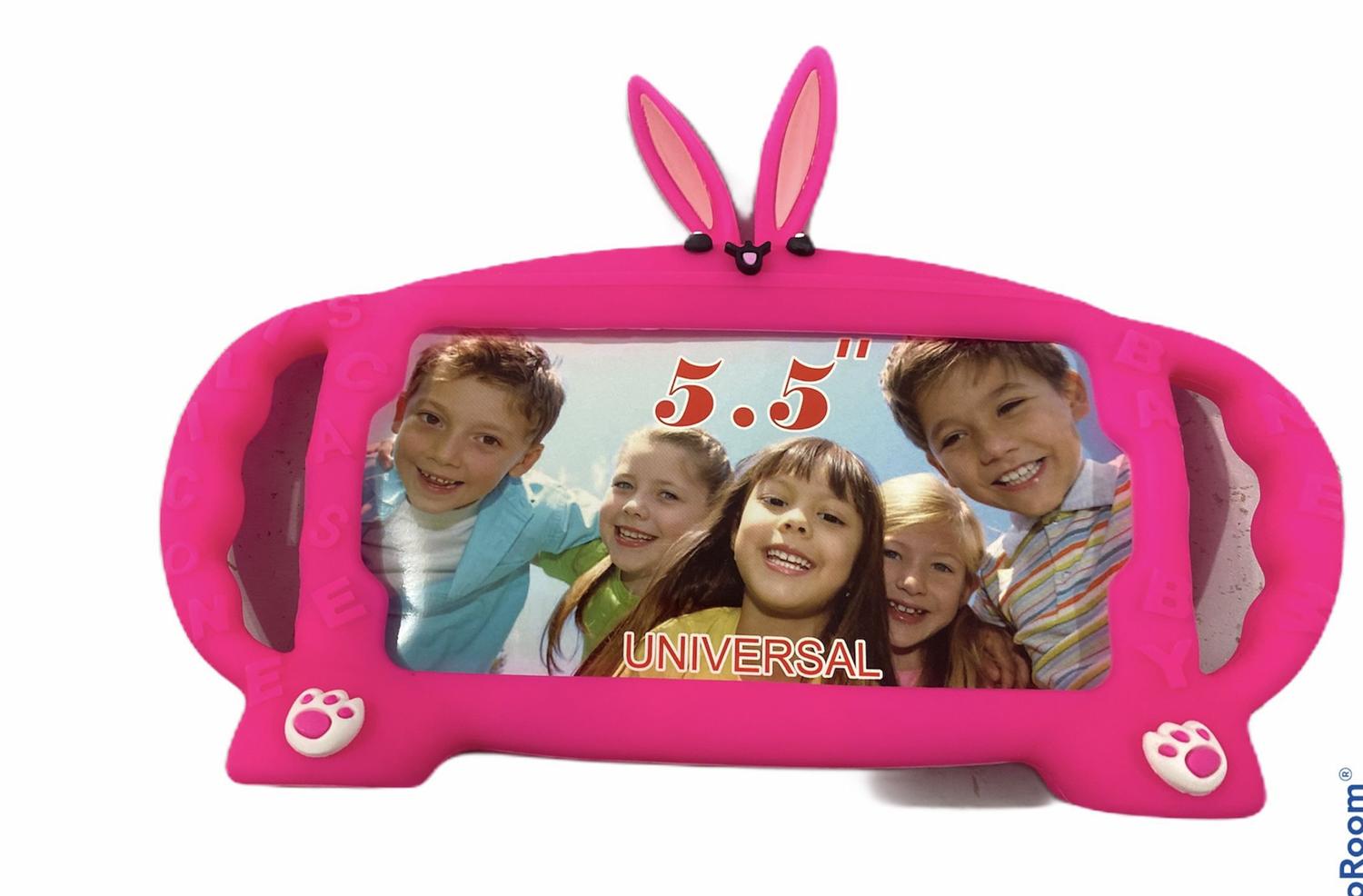 Capa Infantil Emborrachada para Celular Smartphone de 4,5 e 5,5 Polegadas -  Coelhinho - Capinha de Celular - Magazine Luiza