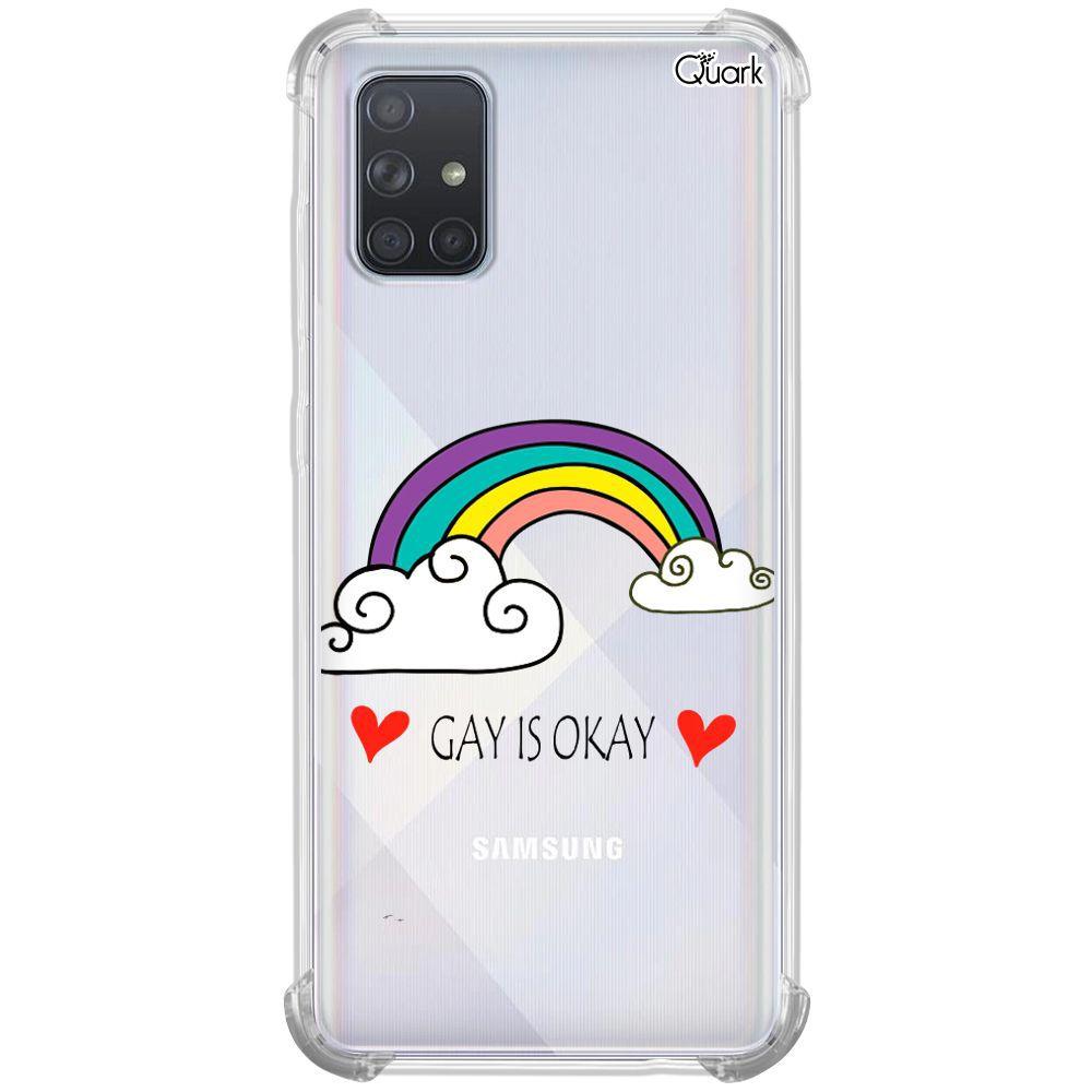 Capa p/ galaxy a71 (0434) gay is okay - Quarkcase - Capinha de Celular -  Magazine Luiza