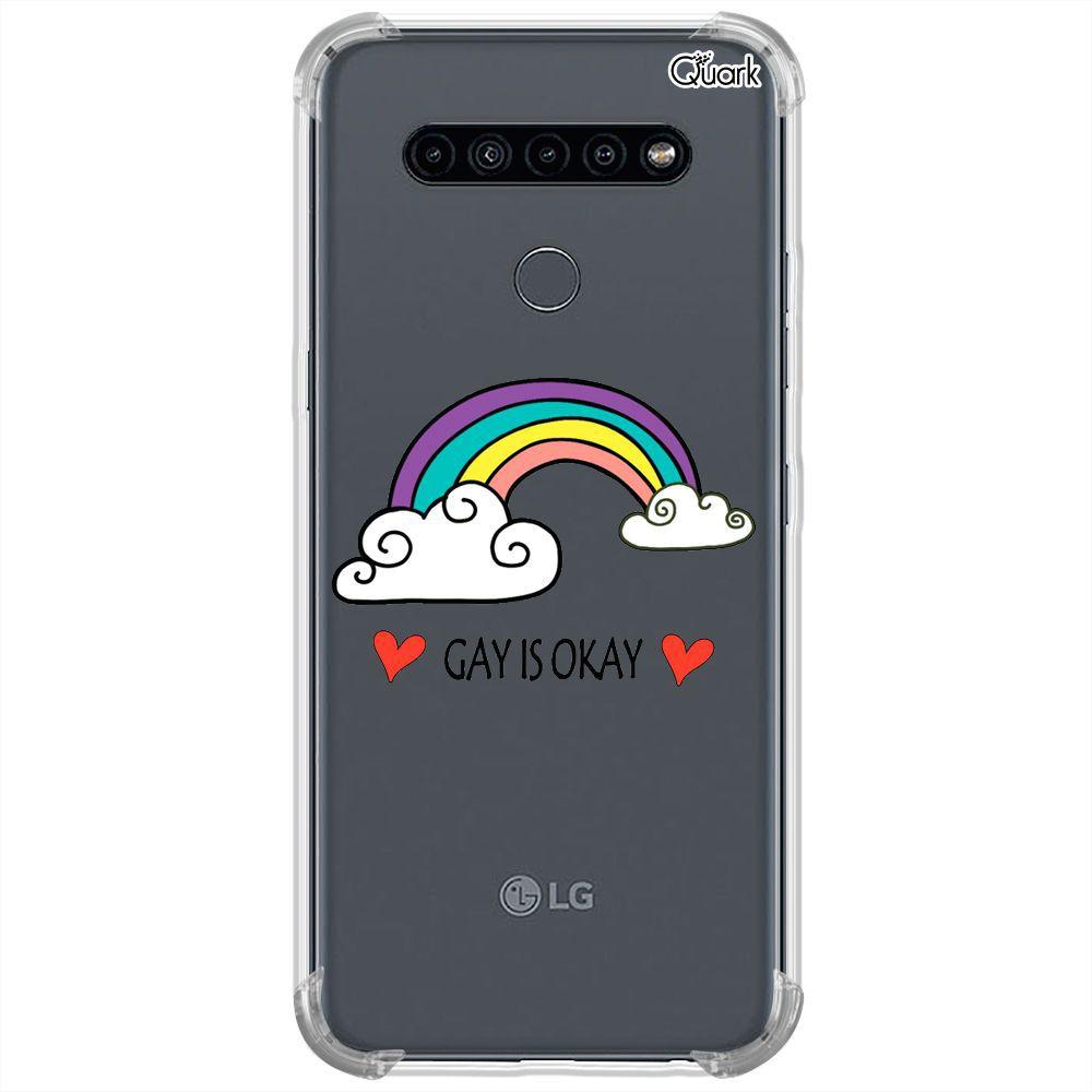 Capa p/ lg k41s (0434) gay is okay - Quarkcase - Capinha de Celular -  Magazine Luiza