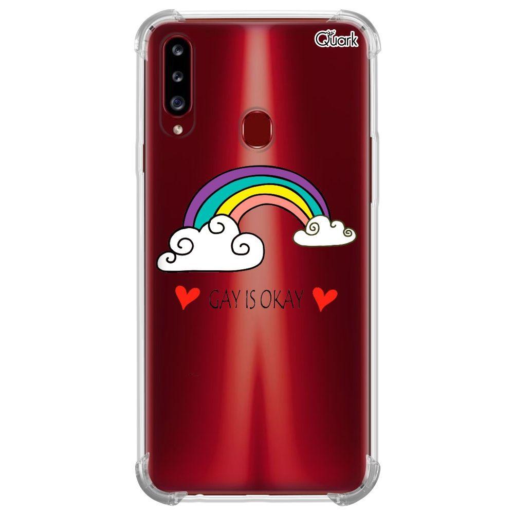 Capa para galaxy a20s (0434) gay is okay - Quarkcase - Capinha de Celular -  Magazine Luiza