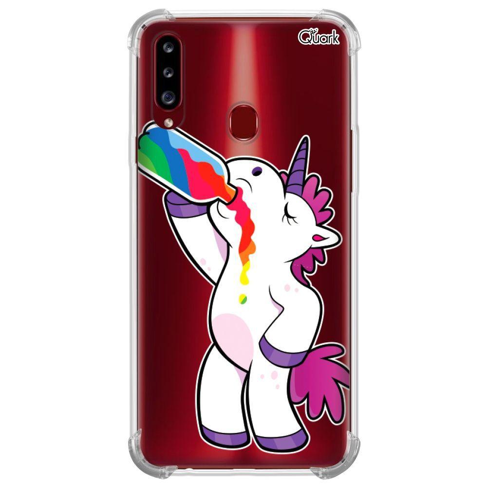Capa Case Capinha Samsung Galaxy A20 Arco Iris Linhas em Promoção | Ofertas  na Americanas