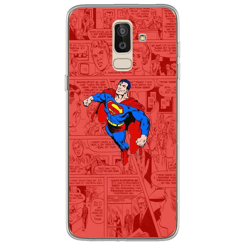 Capa Para Galaxy J8 Historia Em Quadrinhos Superman Mycase Acessorios Para Celular Magazine Luiza
