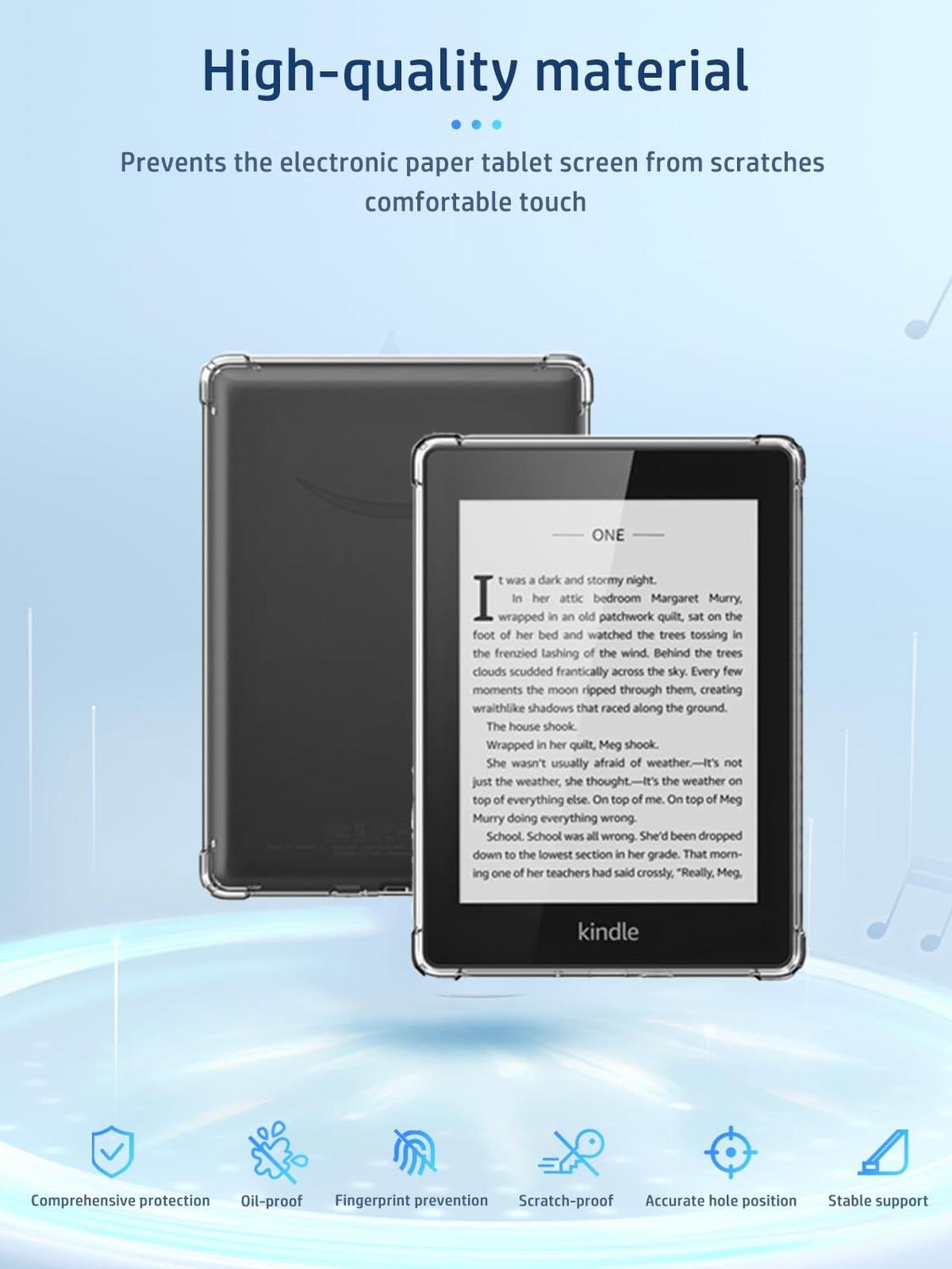Capa para o novo Kindle Paperwhite de 12ª geração de 7