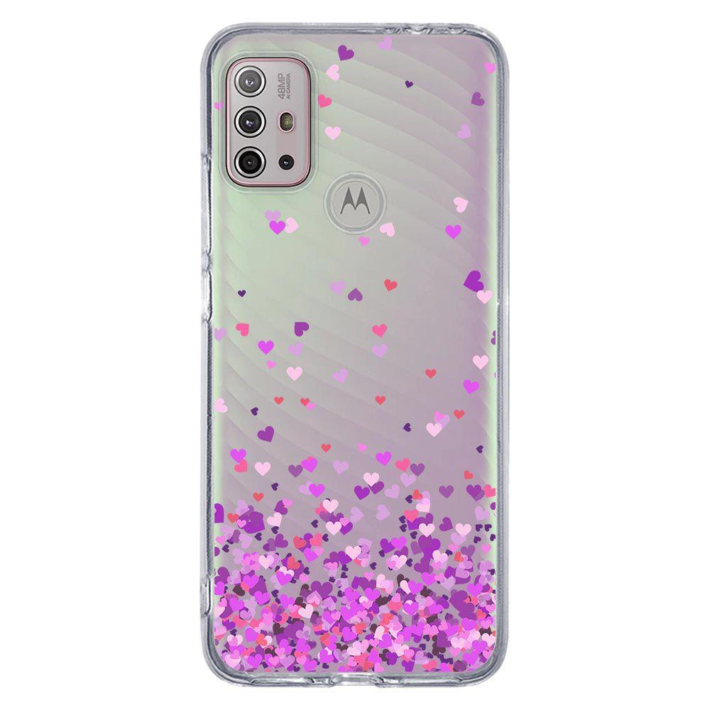 Capa Personalizada Motorola Moto G30 XT2129 - Corações - TP167 - DrKappa -  Capinha de Celular - Magazine Luiza