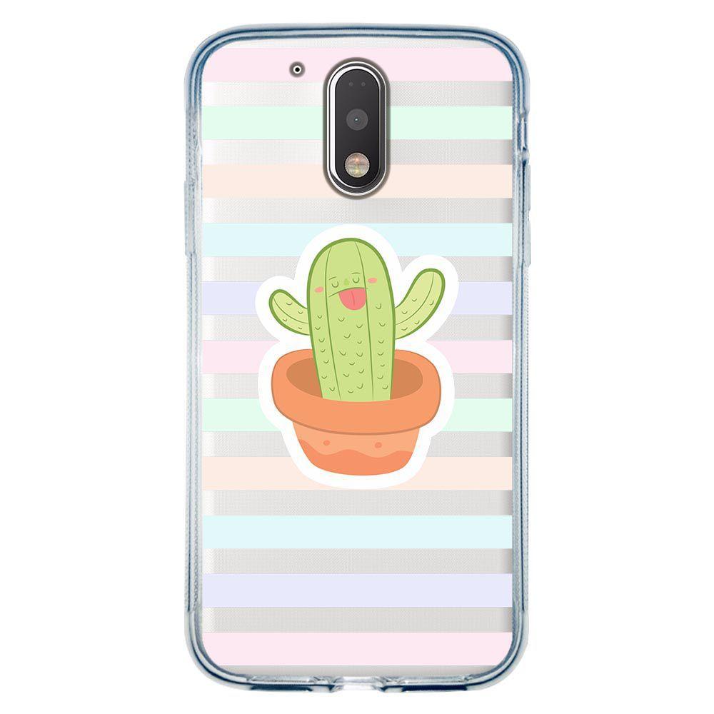 Capa Personalizada Motorola Moto G4 Plus - Cacto - CA04 - Drkappa - Capinha  de Celular - Magazine Luiza