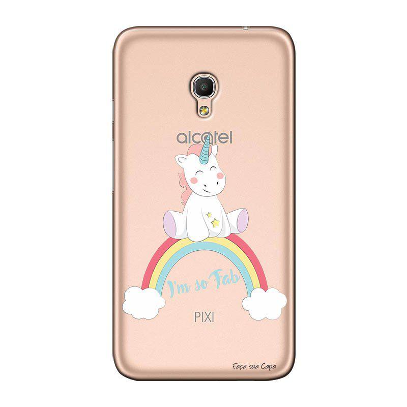 Capa Personalizada para Alcatel Pixi 4 5.0 Baby Unicórnio - TP312 - Matecki  - Capinha de Celular - Magazine Luiza