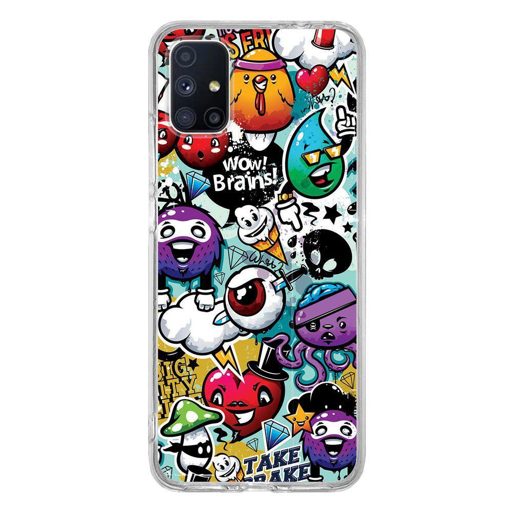 Case Samsung M51 – Blue Multi