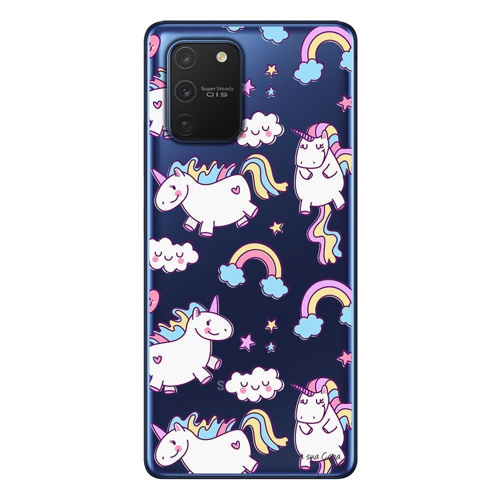 Capa Personalizada Samsung Galaxy S10 Lite G770 - Unicórnios - TP183 -  Matecki - Capinha de Celular - Magazine Luiza