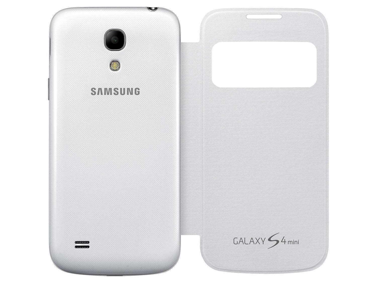 Capa Protetora S View Cover para Galaxy S4 Mini
