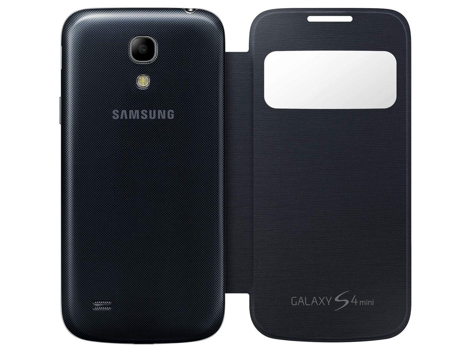 Capa Protetora S View Cover para Galaxy S4 Mini