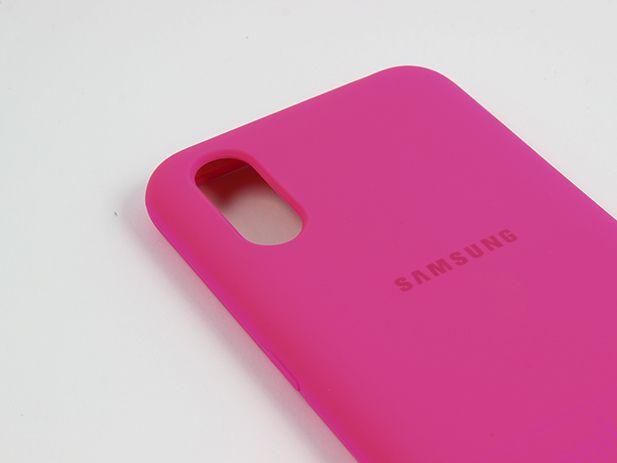 Capa Silicone A01 Samsung - Pink - Capinha de Celular - Magazine Luiza