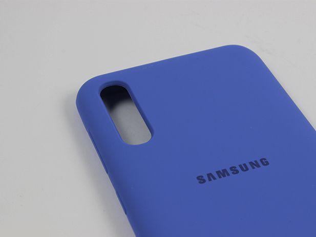 Galaxy A50 Adesivo Skin Película Tras Cor Azul - S91Loja.Net