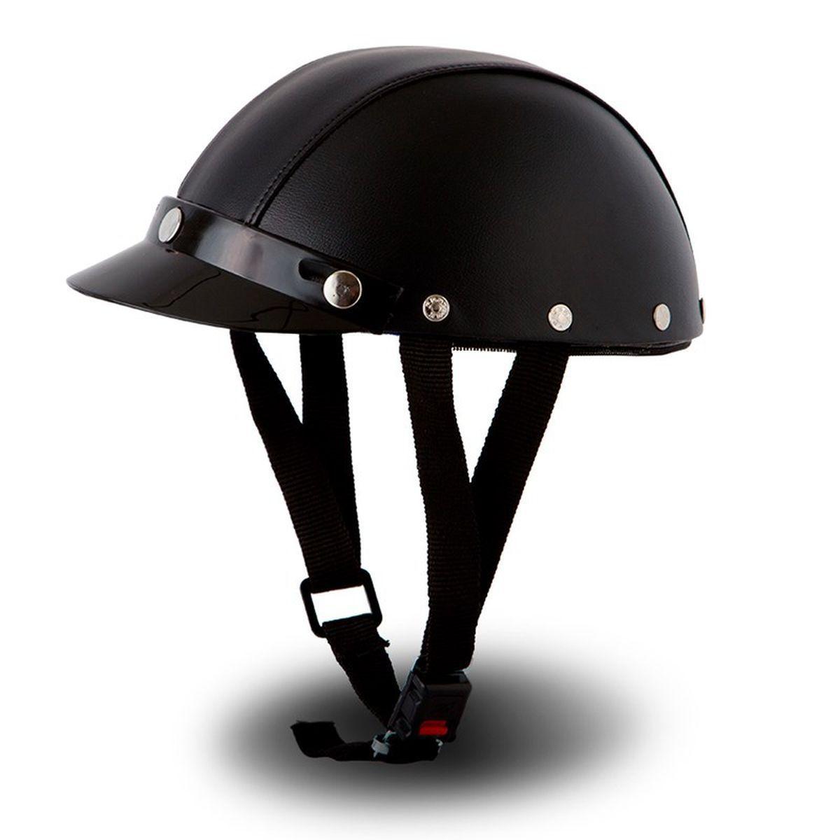 Capacete Coquinho Custom Chopper Old School Vintage Cafe Racer Pro Tork ...