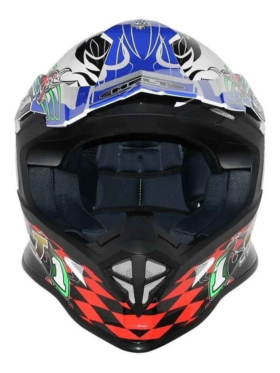 Capacete Helt Cross MX Bull Branco 58 - Duas Rodas em Bangu - Rio de  Janeiro -