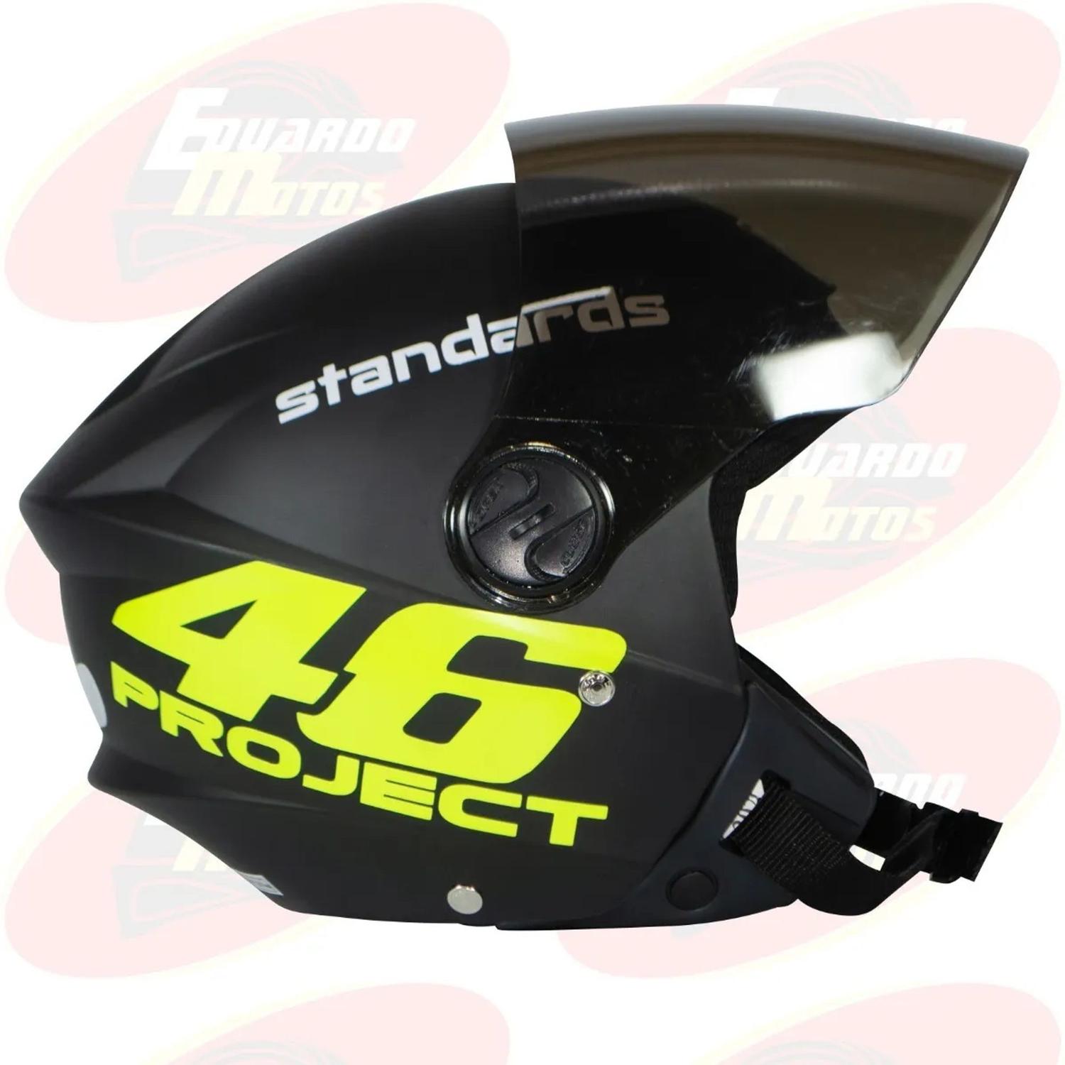 Capacete Liberty New 3 Personalizado Project 46 Vr - Pro Tork - Capacetes  de Moto - Magazine Luiza