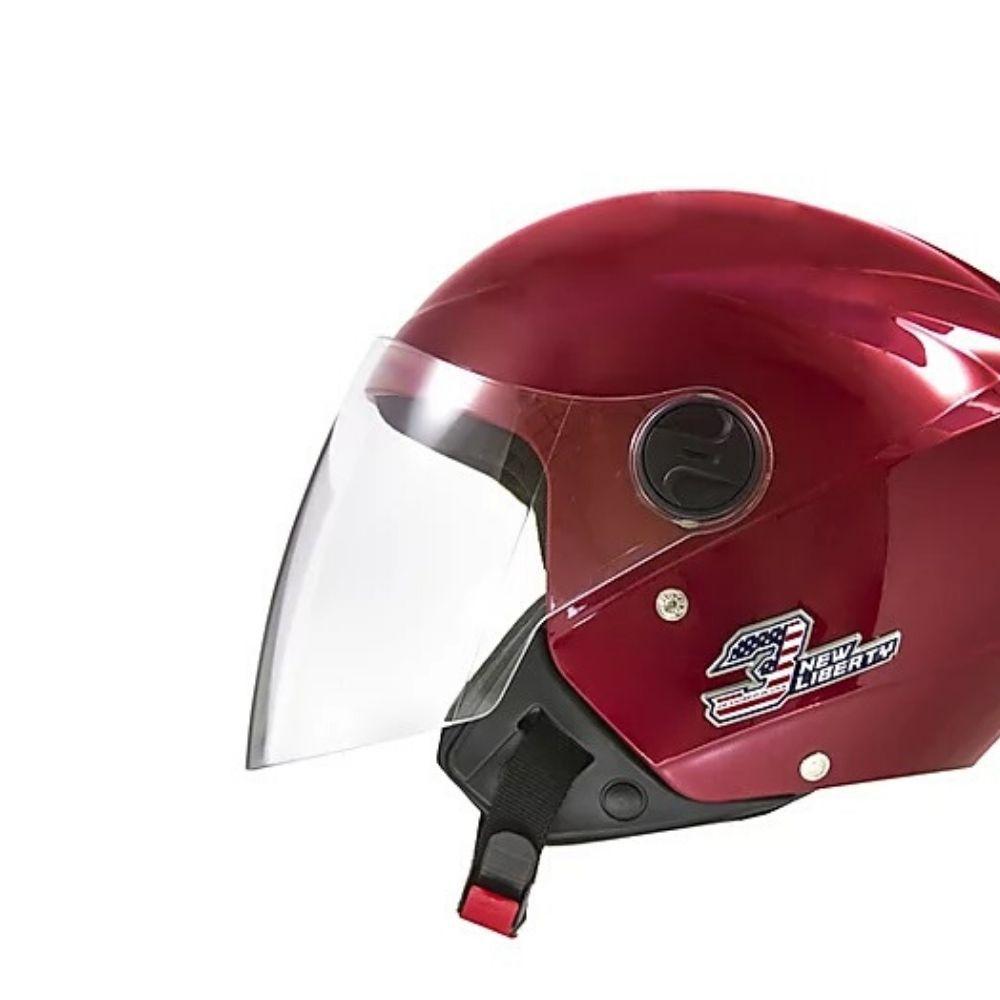 Capacete ProTork New Liberty Three Elite Branco Perola Aberto – Acessórios  STREET MOTOS