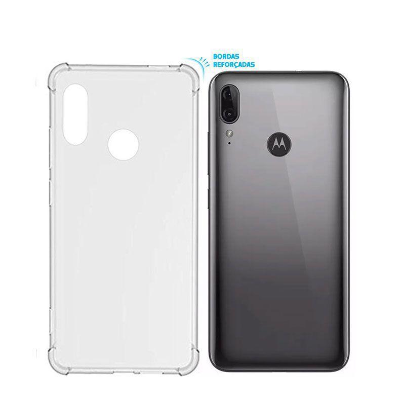 Capinha Bordas Reforçadas Anti Shock Moto E6 Plus 2019 6,1 Polegadas -  Coronitas Acessorios - Película para Celular - Magazine Luiza