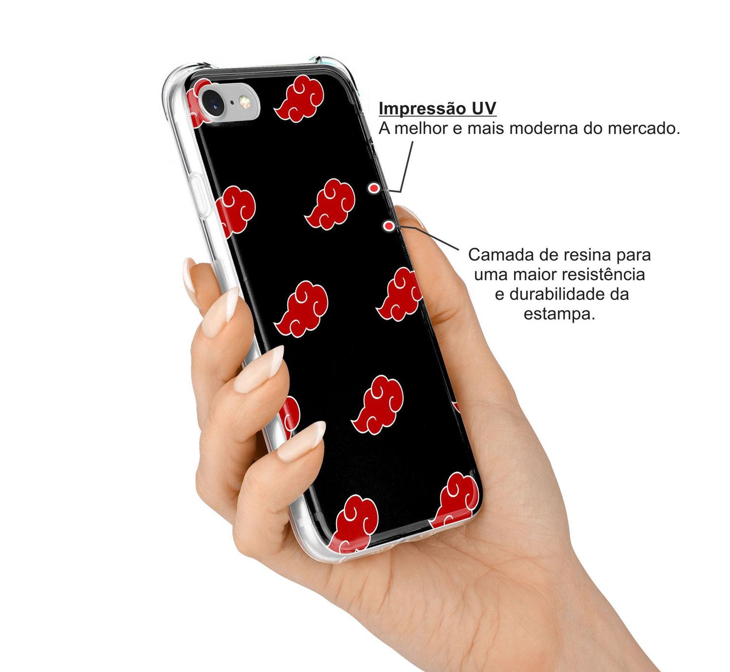 Capinha Capa para celular LG K12 Prime (6.26”) - Naruto Nuvens de Akatsuki  NRT24 - Fanatic Store - Capinha de Celular - Magazine Luiza