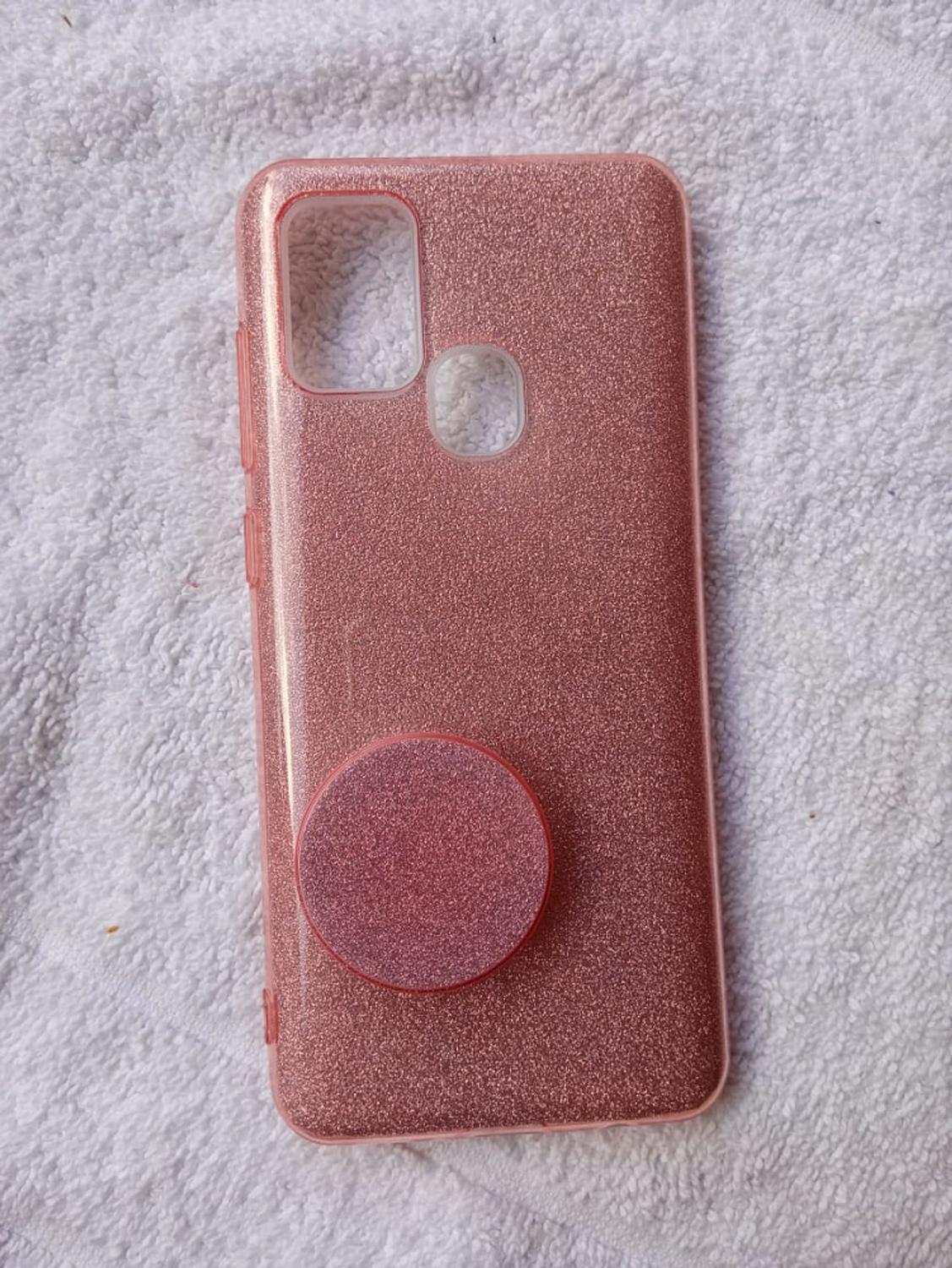 Capinha Capa Samsung Galaxy A21s Glitter 3x1 + Pop Socket Suporte de  Celular - HREBOS - Capinha de Celular - Magazine Luiza