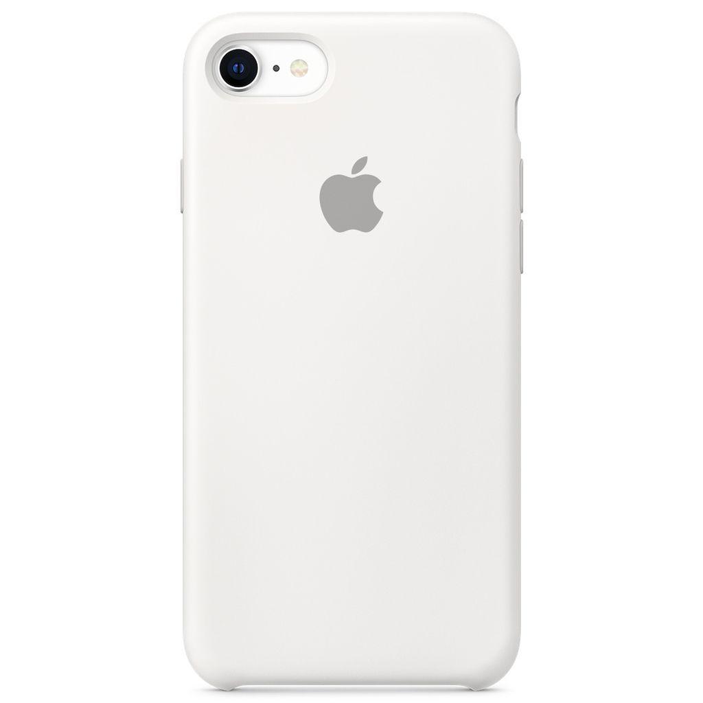 capinha, Capa Silicone Case iPhone 8 Branco Currentti