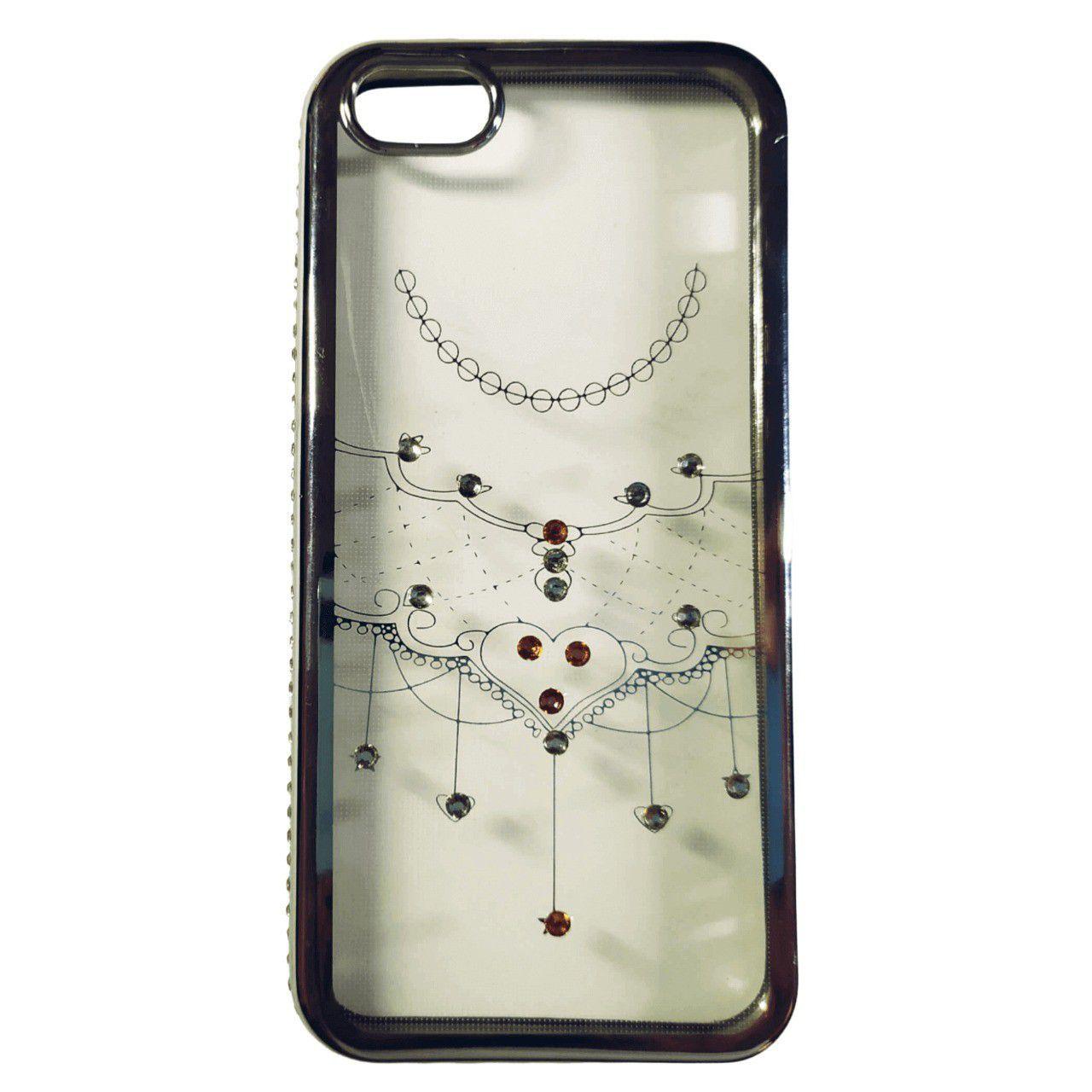 Capinha de Celular com Borda Colorida e Strass Prata - Mymo Capas -  Acessórios para Celular - Magazine Luiza