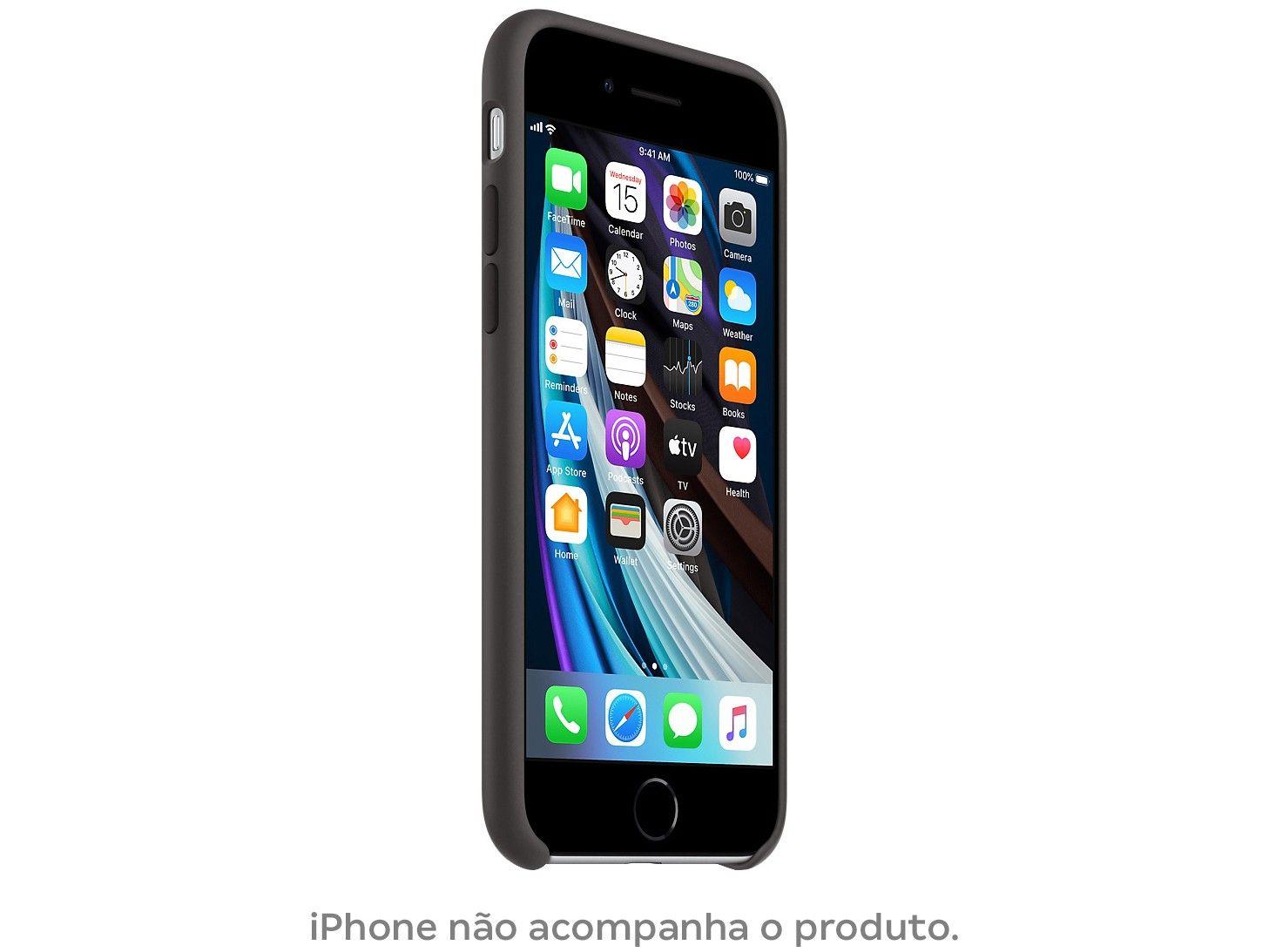 Capinha de Celular Silicone iPhone SE Apple