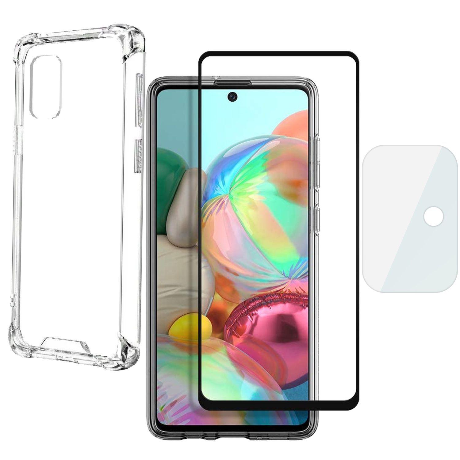 Capinha + Película 3d + Protetor Camera Vidro Galaxy A71 - HBE - Kit Capinha  e Película para Celular - Magazine Luiza