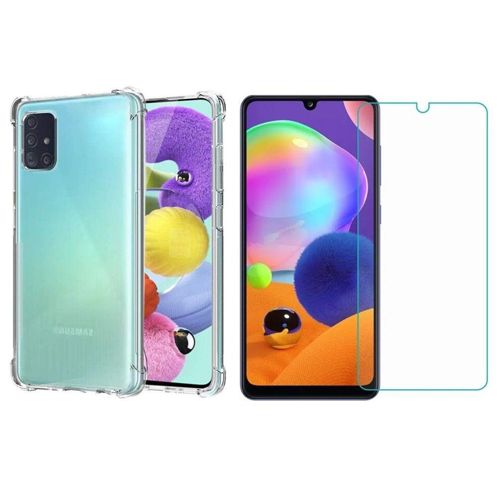 Capinha Silicone Antichoque e Película Vidro Samsung A31 - Innova - Capinha  de Celular - Magazine Luiza