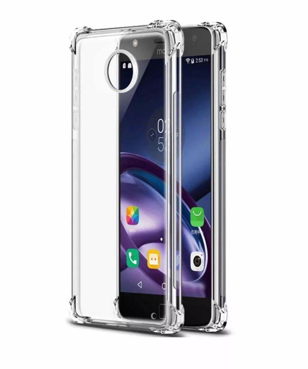 Capinha Silicone Transparente Antichoque Moto G6 Play - HRebros - Capinha  de Celular - Magazine Luiza