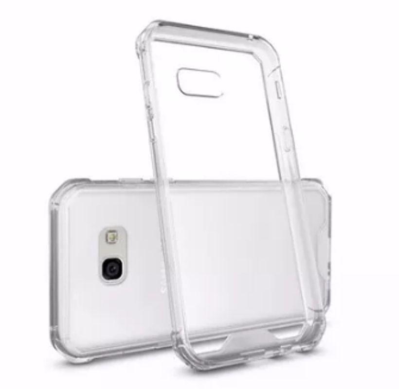 Capinha Silicone Transparente Antichoque Samsung A7 2017 A720F - HRebros -  Capinha de Celular - Magazine Luiza