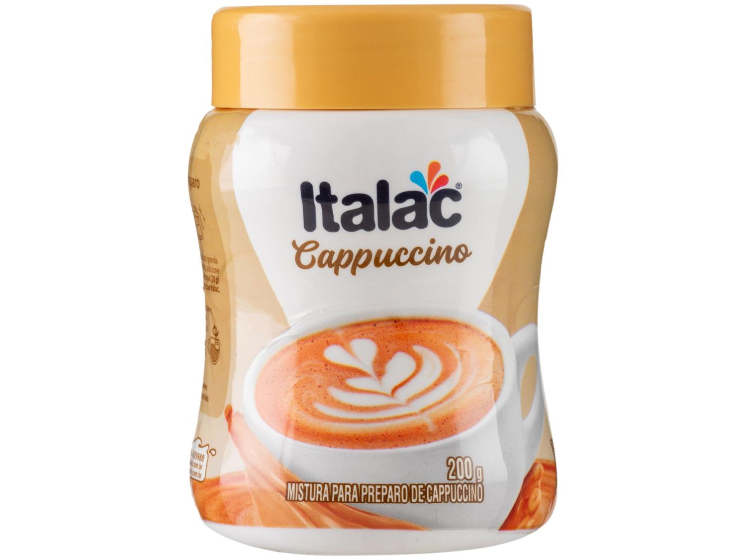 Cappuccino Italac em Pó Tradicional Pote 200g