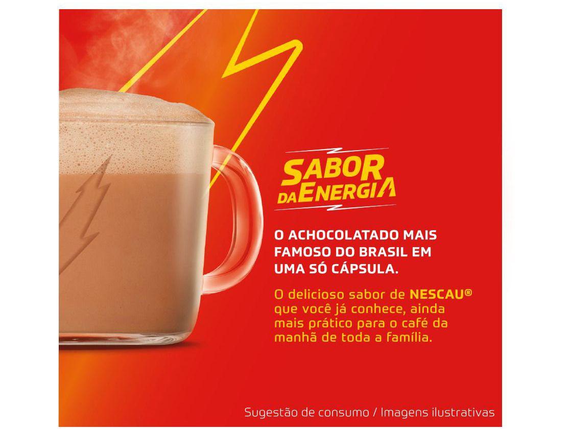 Cápsula Achocolatado Nescafé Dolce Gusto Sabor Nescau 10 Cápsulas
