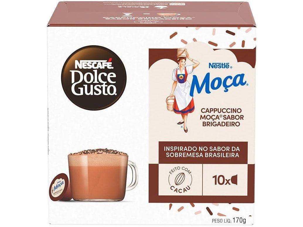 Cápsula de Café Brigadeiro Nescafé Lungo Dolce Gusto Moça 10 Cápsulas