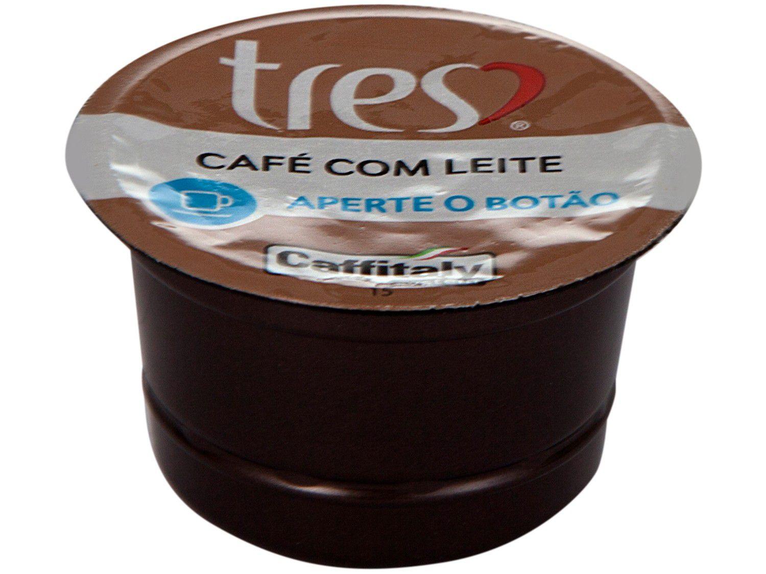 Cápsula de Café com Leite 3 Corações TRES 10 Unidades