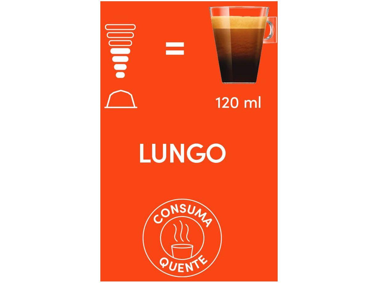 Cápsula de Café Dolce Gusto Lungo 100% Arábica 10 Cápsulas