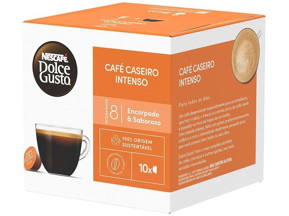 Cápsula de Café Nescafé Dolce Gusto Café Caseiro Intenso 10 Cápsulas