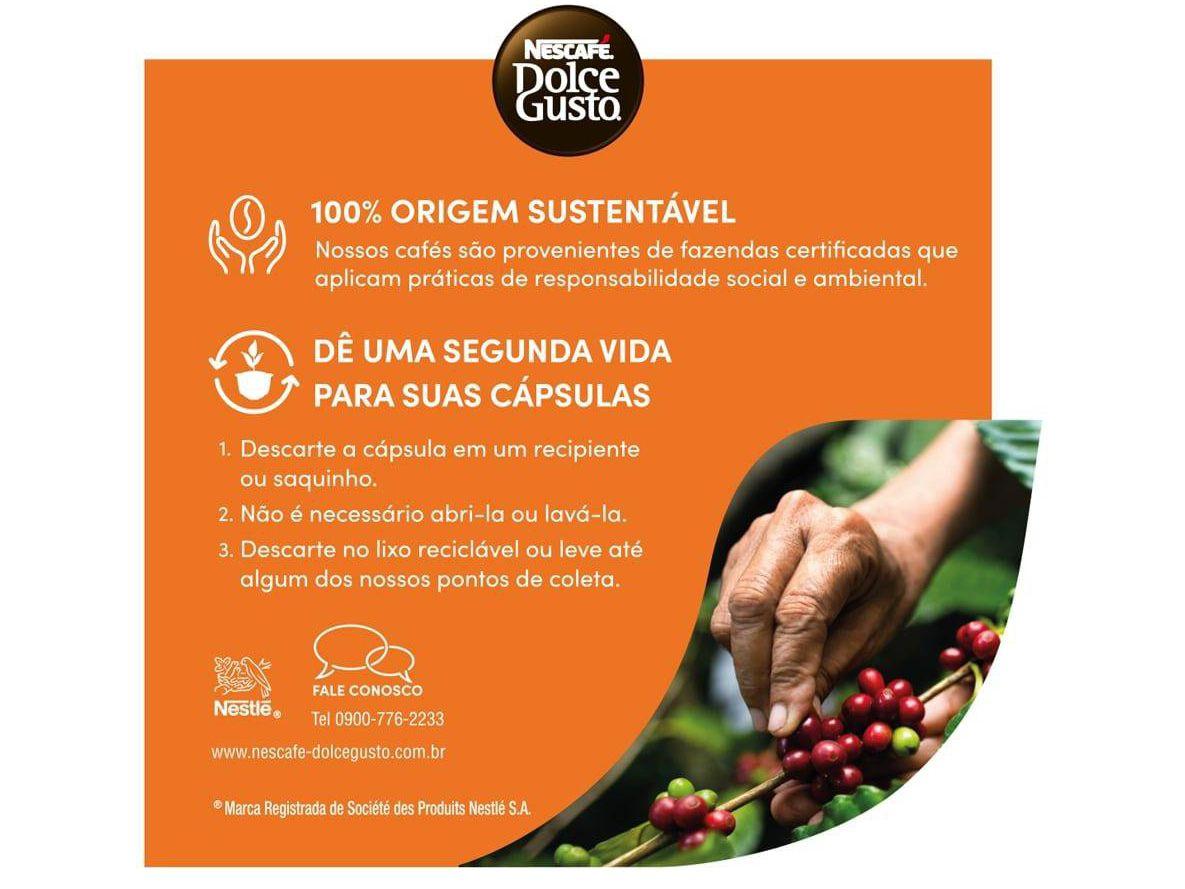 Cápsula de Café Nescafé Dolce Gusto Café Caseiro Intenso 10 Cápsulas