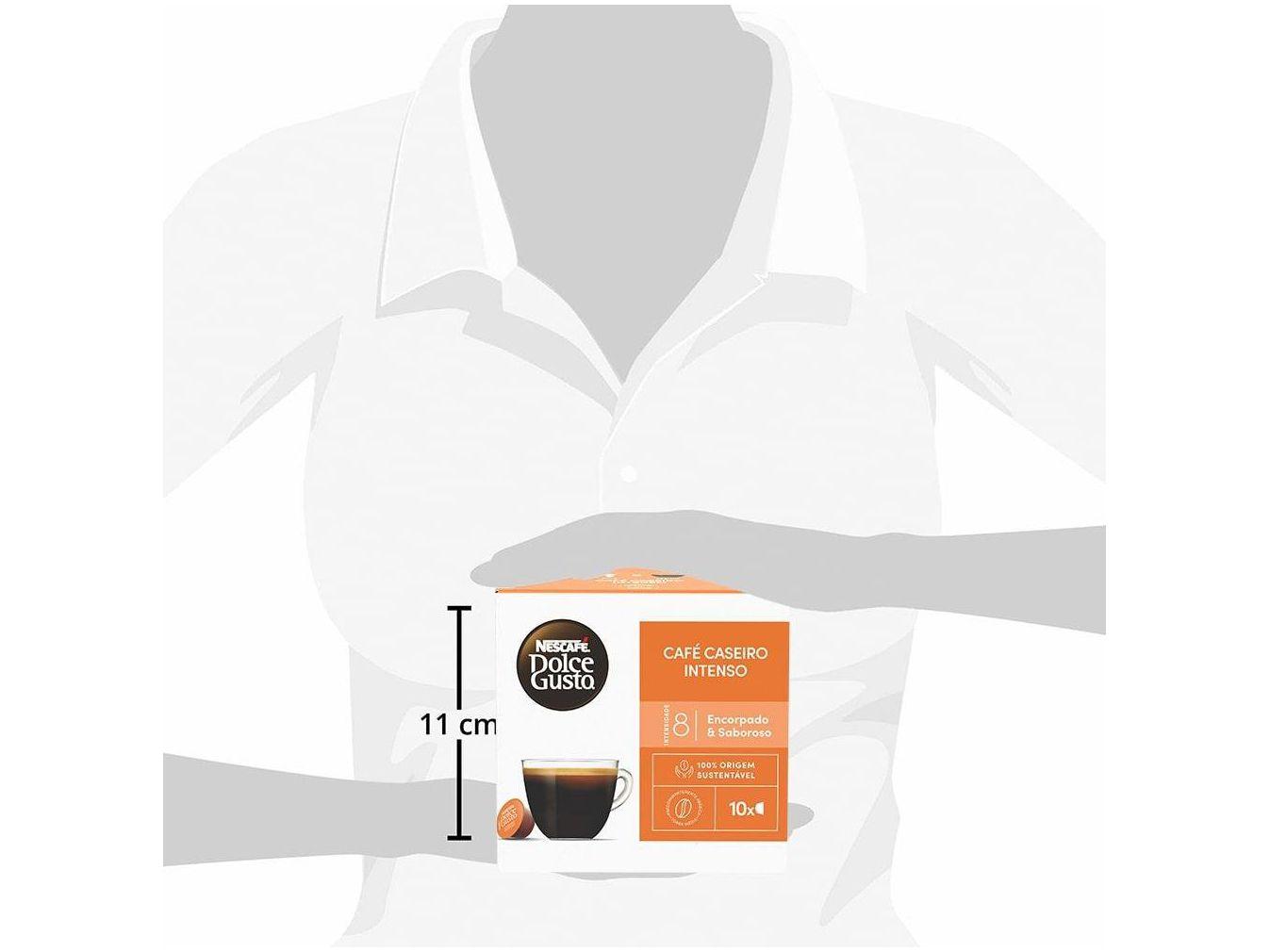 Cápsula de Café Nescafé Dolce Gusto Café Caseiro Intenso 10 Cápsulas