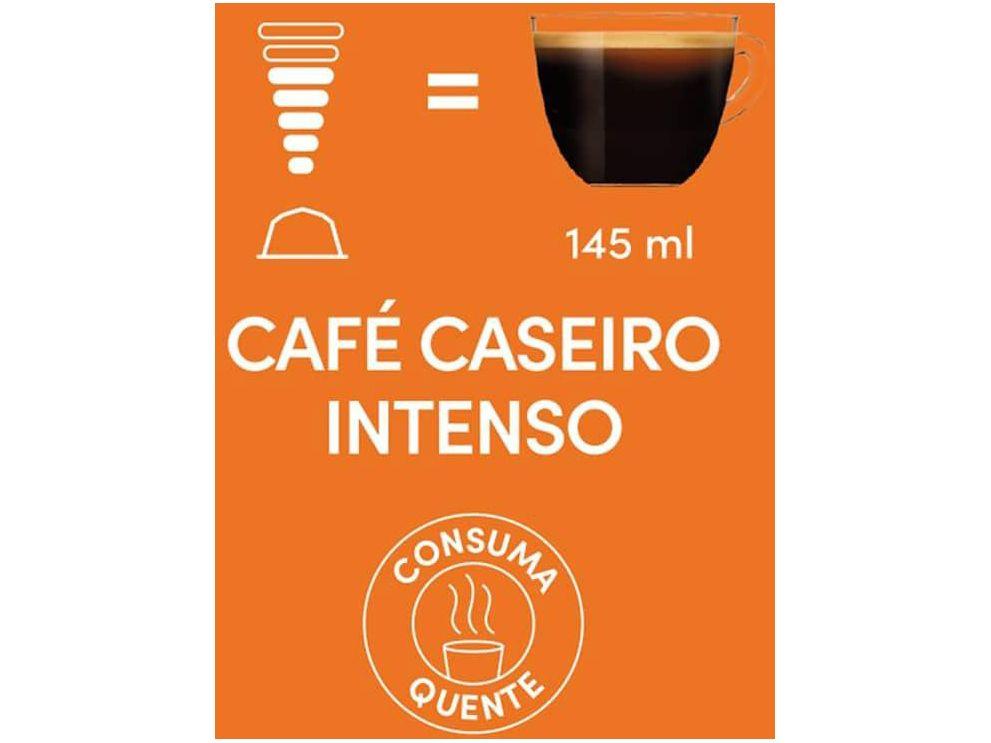 Cápsula de Café Nescafé Dolce Gusto Café Caseiro Intenso 10 Cápsulas