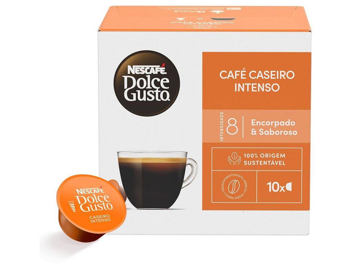 Cápsula de Café Nescafé Dolce Gusto Café Caseiro Intenso 10 Cápsulas