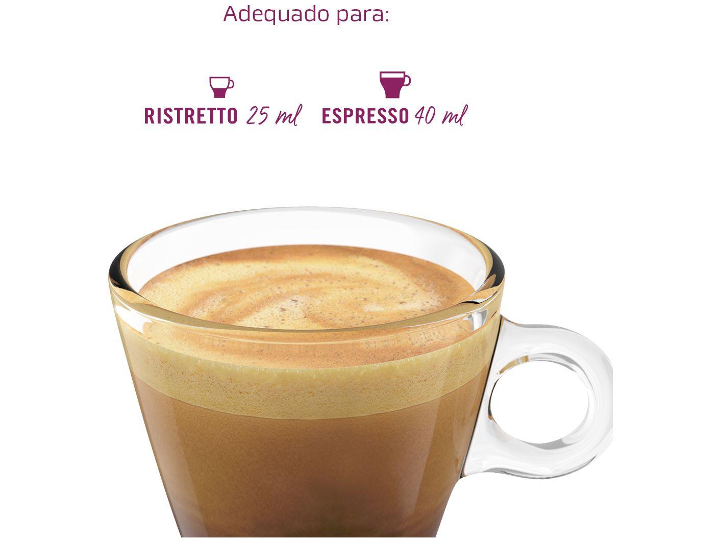 Cápsula de Café Notas Intensas de Cacau Nescafé Expresso Arábica e Robusta India 10 Cápsulas