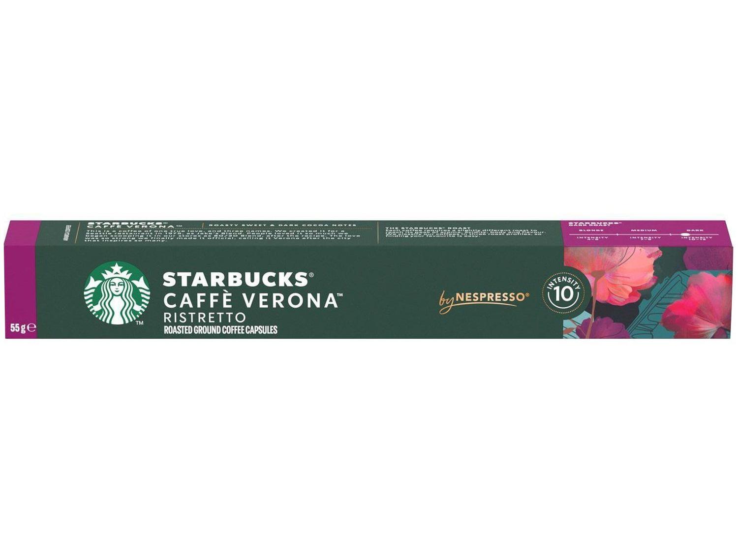 Cápsula de Café Starbucks Caffè Verona by Nespresso 10 Cápsulas