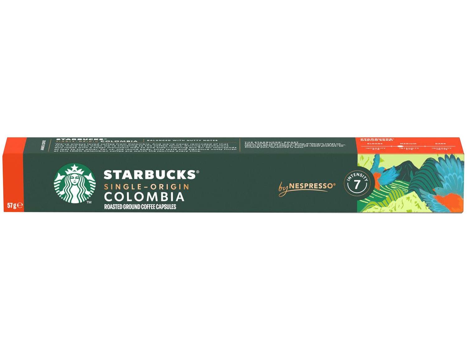 Cápsula de Café Starbucks Single-Origin Colombia by Nespresso 10 Cápsulas